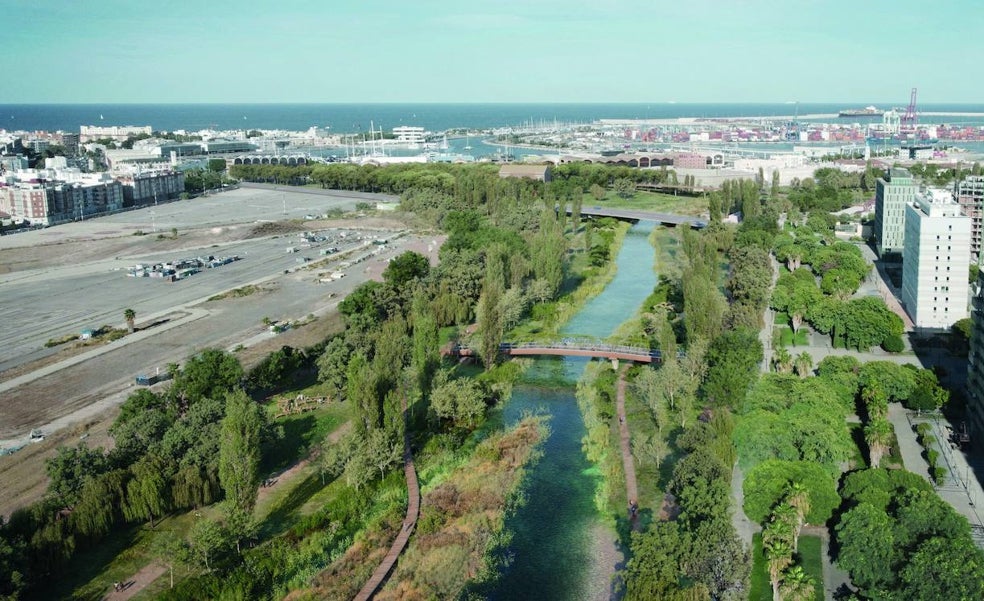 El Parque de Desembocadura que quieren los vecinos