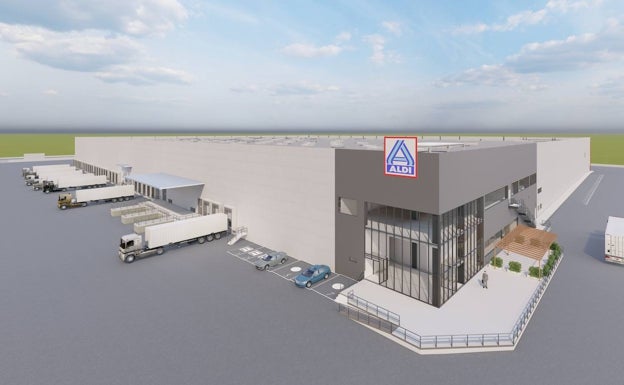 Aldi abrirá en 2024 su nueva plataforma logística en Sagunto