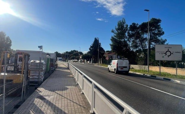 Paterna inicia las obras del bulevar de la carretera Pla del Pou para mejorar la conexión de Montecanyada