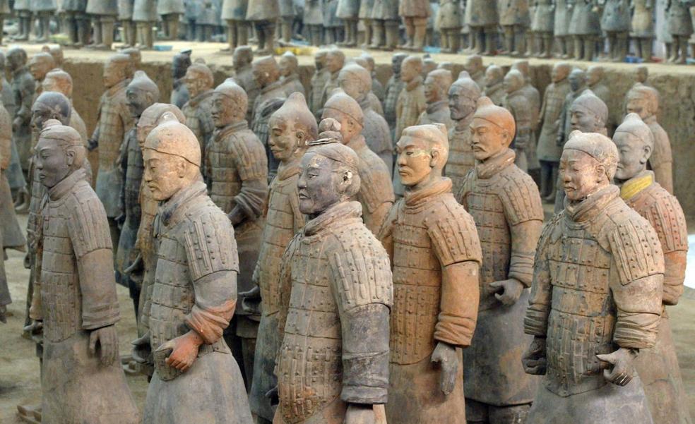 Los guerreros de Xi'an viajan de China al MARQ de Alicante