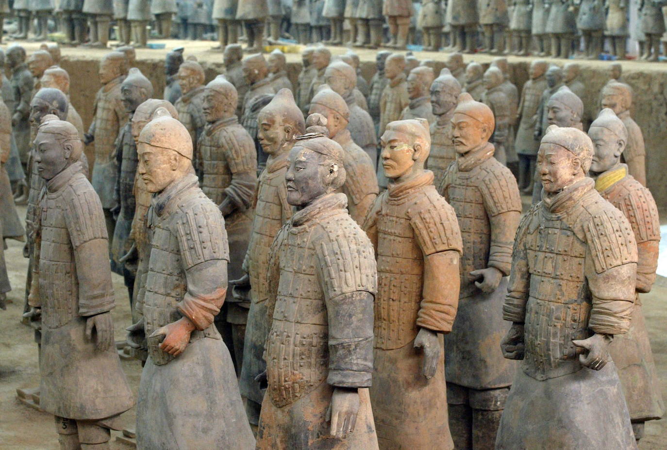Los guerreros de Xi'an viajan de China al MARQ de Alicante