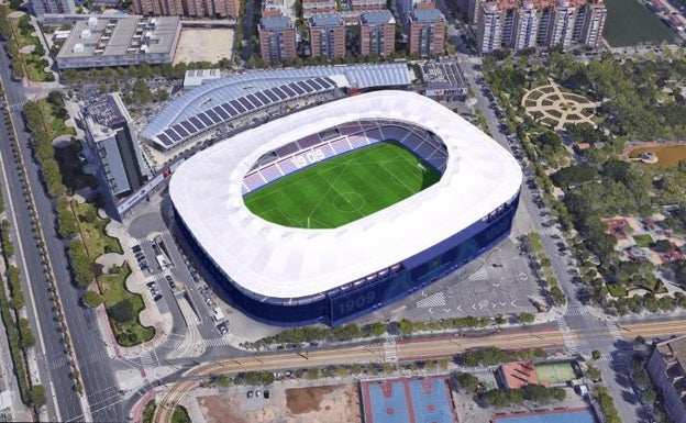 El Levante ya tiene vía libre para seguir con la reforma de su estadio