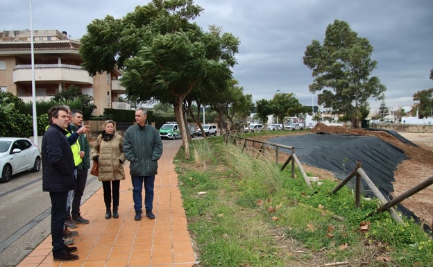 Confederación continúa con los trabajos para mejorar la seguridad del río Gorgos ante crecidas del caudal en Xàbia