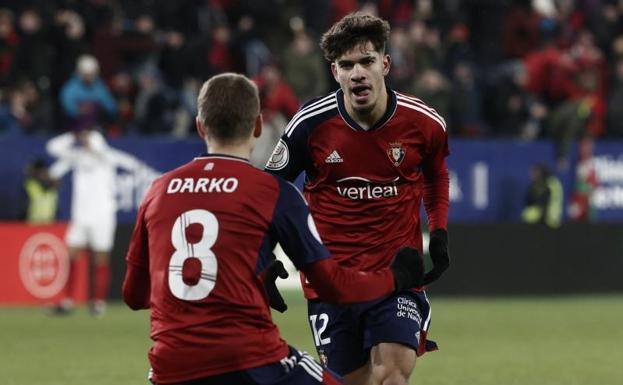 Abde lleva a Osasuna a semifinales, en la prórroga, 18 años después