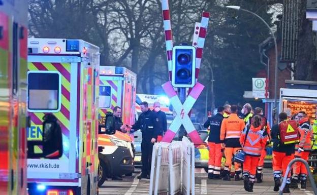 Dos muertos y siete heridos por un apuñalamiento múltiple en un tren de Alemania