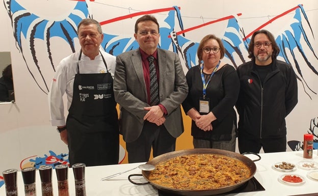 La paella de Sueca se hace hueco en Madrid Fusión