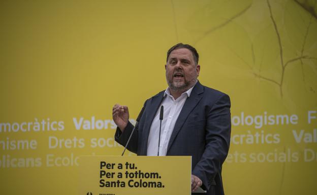 La Abogacía del Estado contradice a la Fiscalía y avala rebajar la inhabilitación a Junqueras