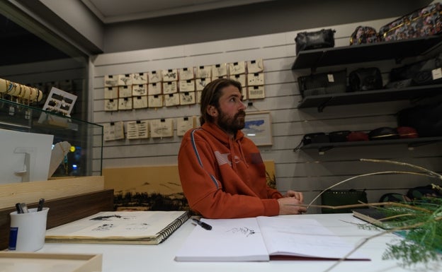 Jaume Puchalt expone 'Dibuixos pel Magre' en Carlet