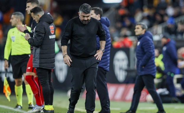 Gattuso se despide: «Siento lo que ha pasado. El Valencia es un club muy grande»