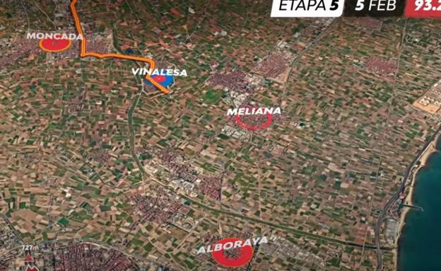 La etapa 5 de la Volta a la Comunitat: horario, recorrido y localidades de paso entre Paterna y Valencia