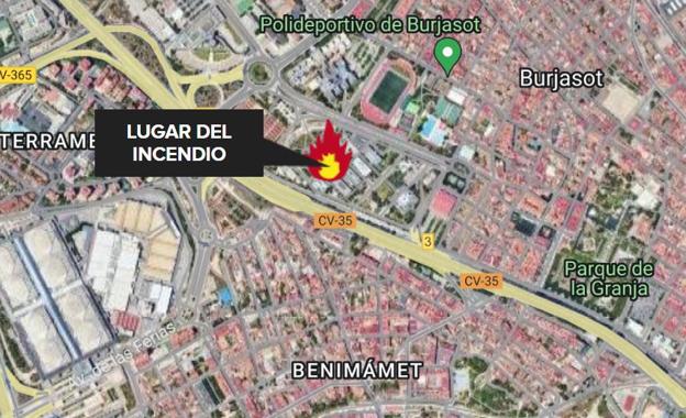 Desalojan a 50 personas del campus universitario de Burjassot por un conato de incendio en el laboratorio de química