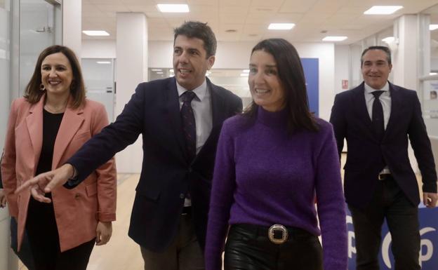 Mazón se lanza a por el votante de centro con el fichaje de la exportavoz de Ciudadanos