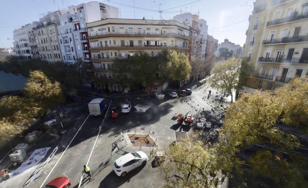 La primera supermanzana de Valencia estará para Fallas