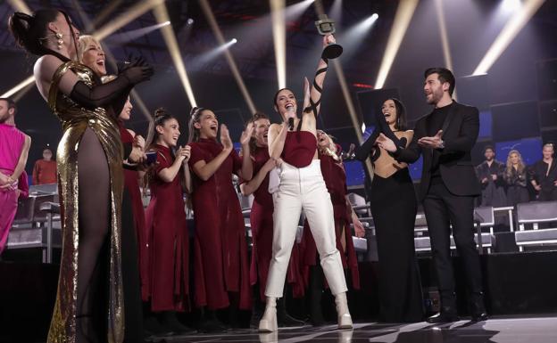 La valenciana Blanca Paloma vuela hacia Eurovisión en busca de su 'chanelazo'