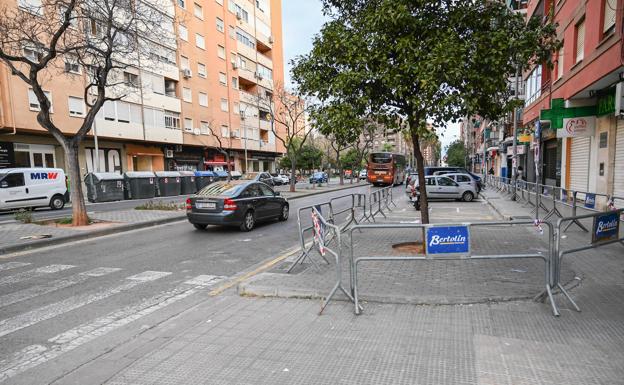 Inician las obras de un nuevo carril bici de Valencia