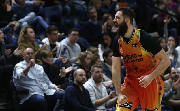 Dubljevic apura para llegar a la Copa con el Valencia Basket