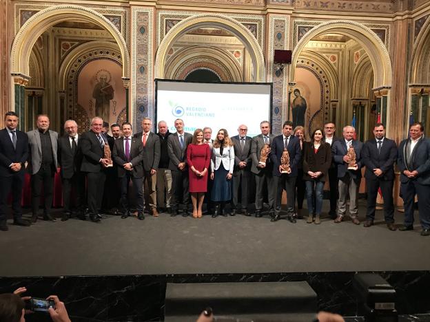 Gala de la I edición de los Premios Regadío Valenciano