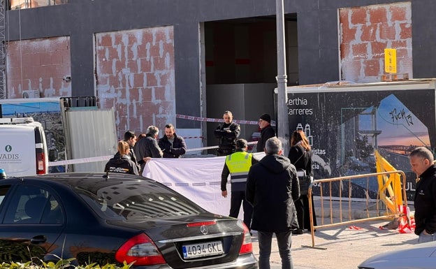 Muere un trabajador al caer desde la séptima planta de un edificio en construcción en Valencia