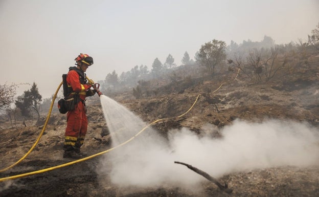 Las ayudas del Consell para prevenir incendios forestales no llegarán a los municipios valencianos hasta fin de año