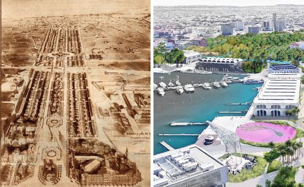 La apertura de Valencia al mar, 160 años de proyectos sin solución