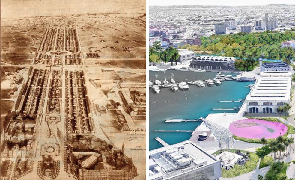 La apertura de Valencia al mar, 160 años de proyectos sin solución