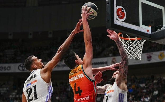 El Valencia Basket roza la gesta ante el Real Madrid en la Copa del Rey