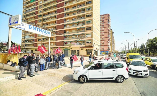 Amplia participación en la huelga de tres ITV en pleno cruce de acusaciones