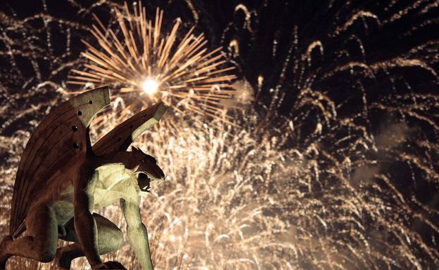 Horario y dónde es el castillo de fuegos artificiales del domingo 26 de febrero en Valencia