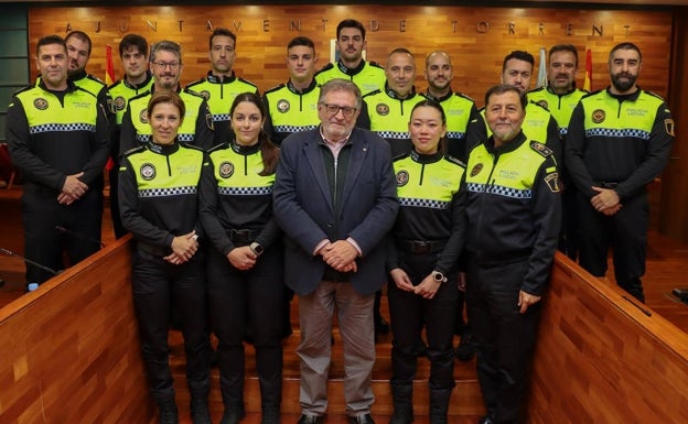 Torrent suma 15 nuevos policías locales tras un proceso de casi un año