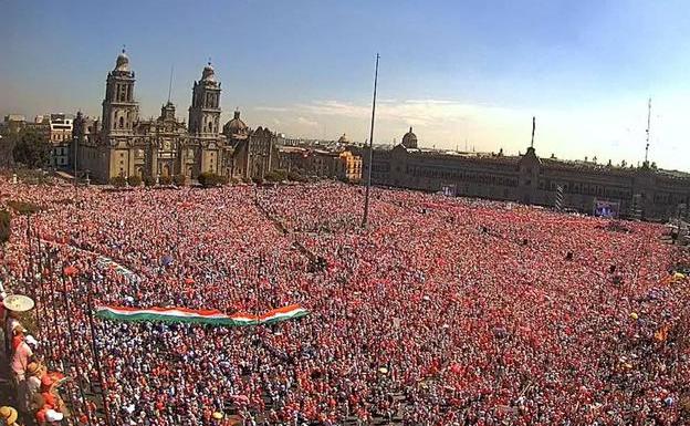 Miles de manifestantes rechazan en México la reforma electoral