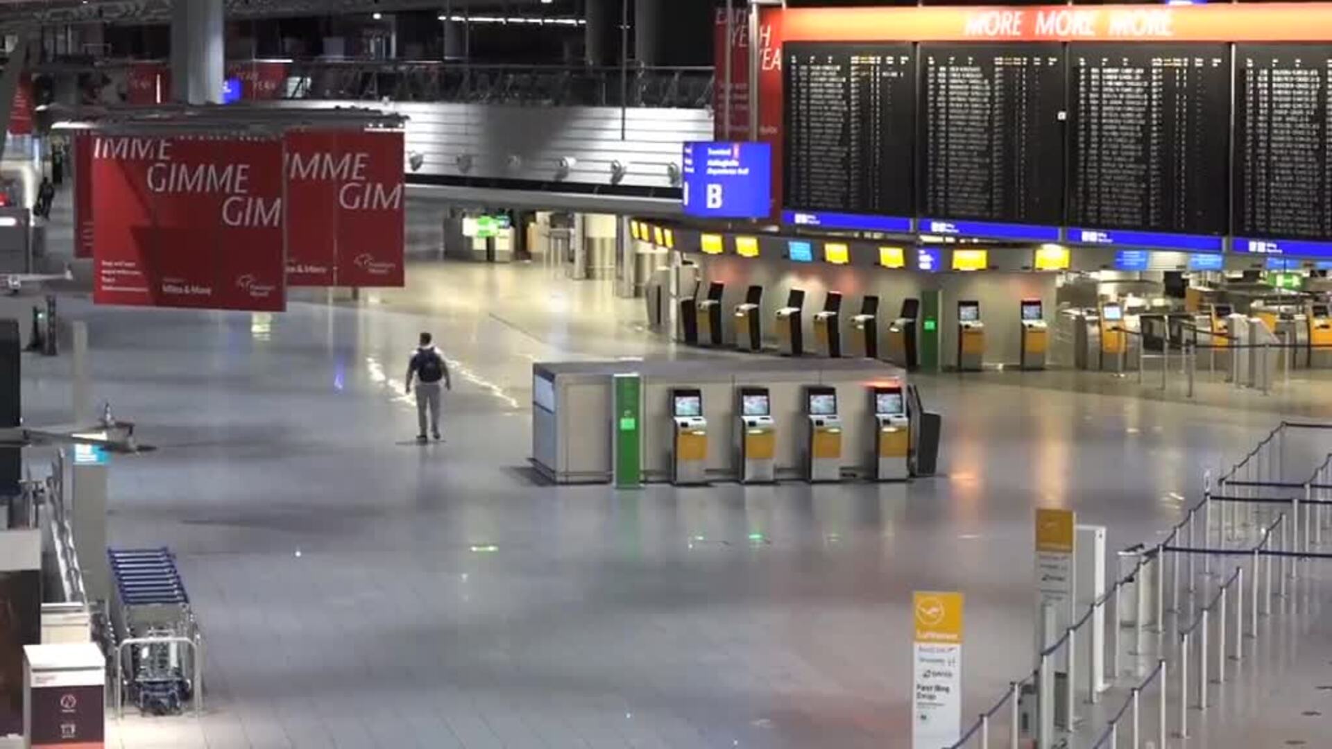 Masivo seguimiento de la huelga de transportes en Alemania