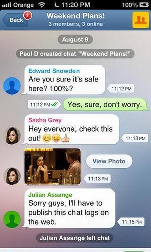 Un telegrama contra Whatsapp