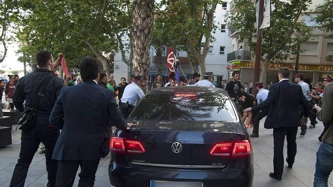 Detenido un menor por el ataque al coche de Montoro