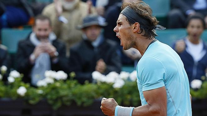 Nadal se hace grande ante Ferrer