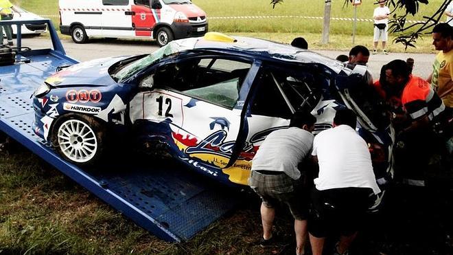 Fallecen dos de los nueve heridos en el Rally de Miengo