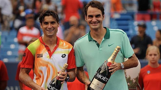 Federer vence a Ferrer en la final de Cincinnati