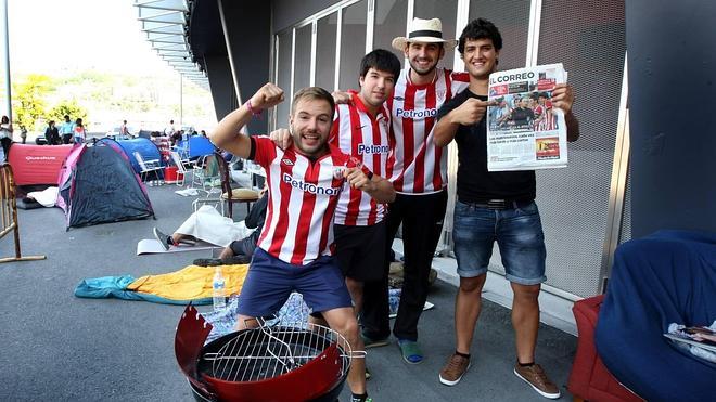 Vendidas todas las entradas para el Athletic-Nápoles