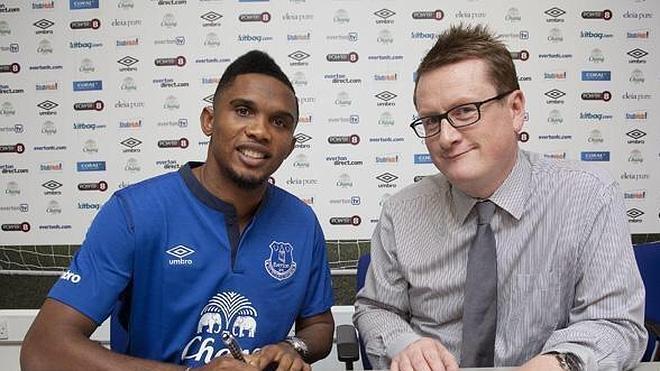 Samuel Eto'o ficha por el Everton