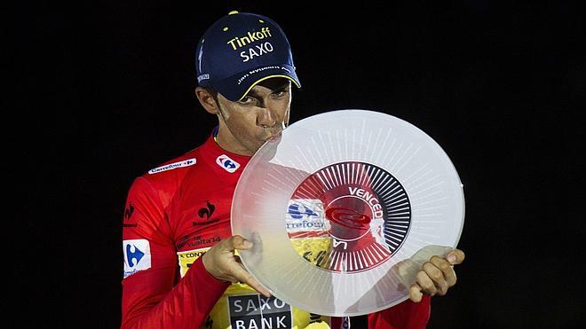 Contador terminó el 101 la crono que ganó Malori