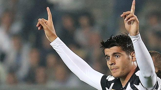 Morata colabora en el pleno de victorias de la Juventus