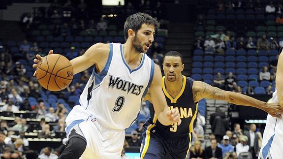 Ricky Rubio lidera una nueva victoria de los Timberwolves