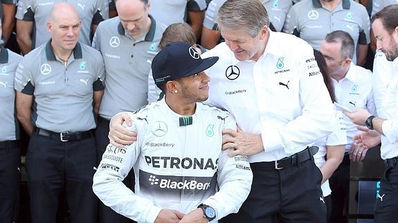 Lewis Hamilton, el martillo de 2014