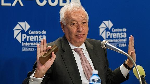 Margallo pide a Cuba acelerar las reformas y ratificar los acuerdos de derechos humanos