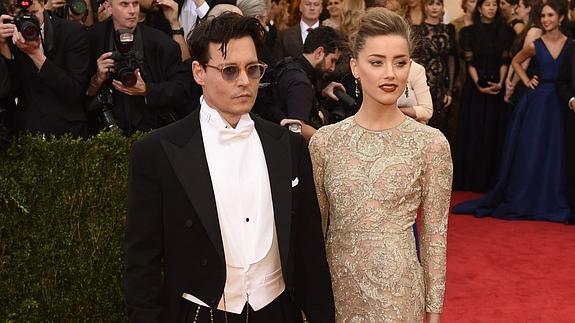 La relación de Johnny Depp y Amber Heard se tambalea