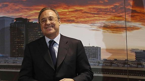 Florentino Pérez:«No hay ningún violento en el Bernabéu»