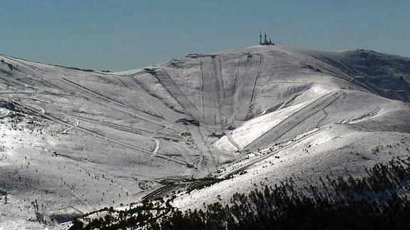 La nieve llega a Madrid