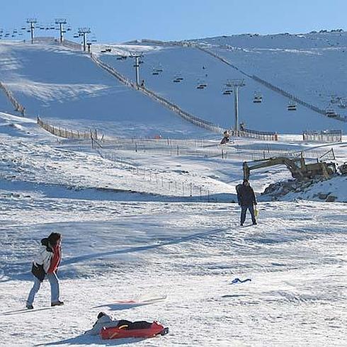 Béjar ya disfruta de su nieve