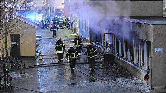 Segundo incendio de una mezquita en Suecia en cuatro días