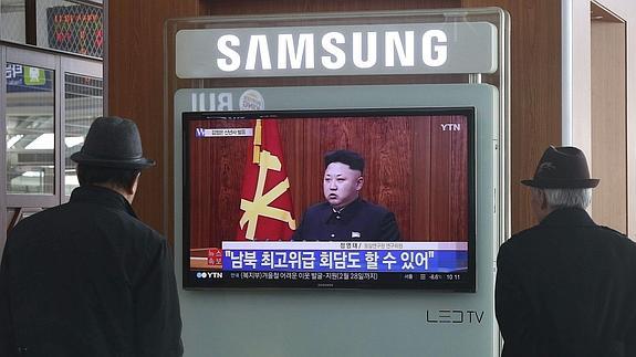 Kim Jong-un dice «estar abierto» al diálogo con Corea del Sur