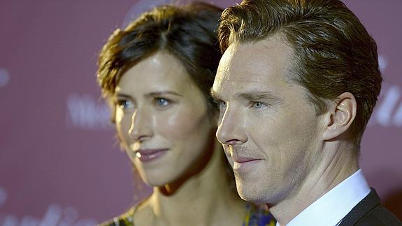El actor Benedict Cumberbatch será padre